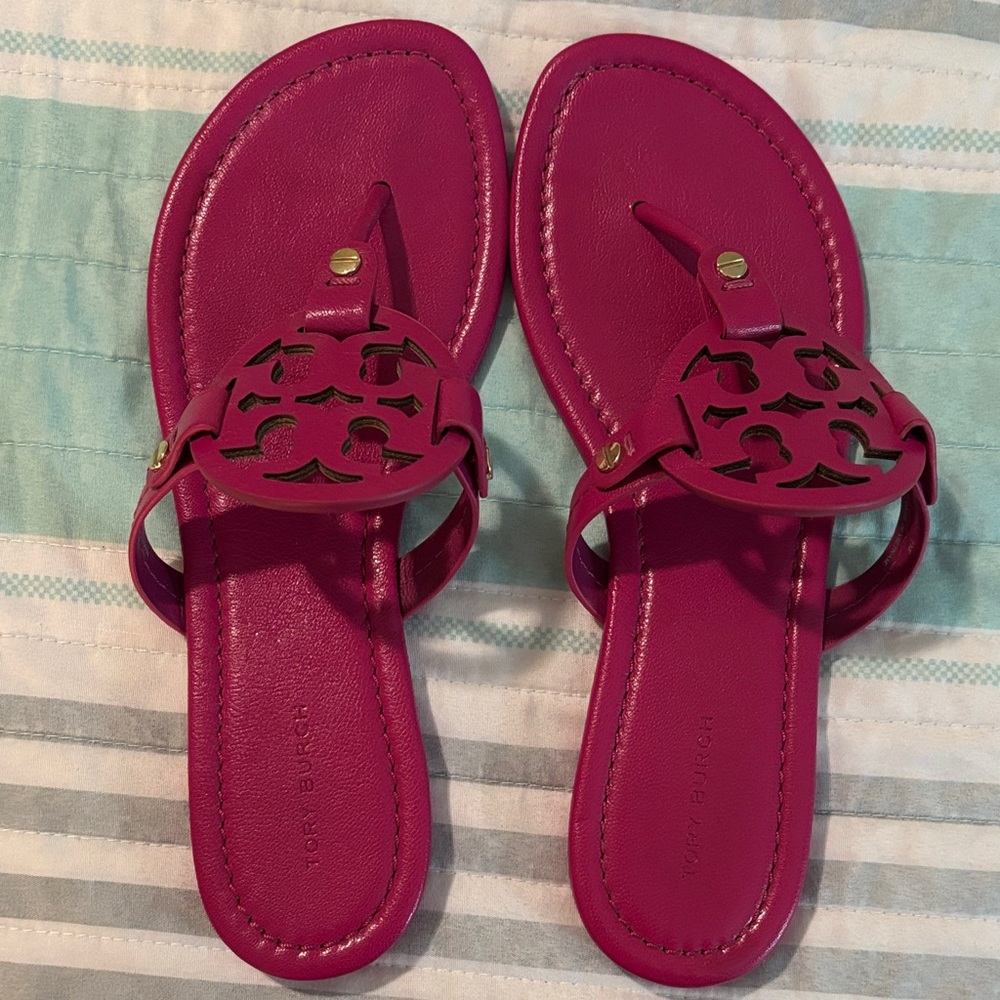Tory Burch Fuchsia Sandals sz7